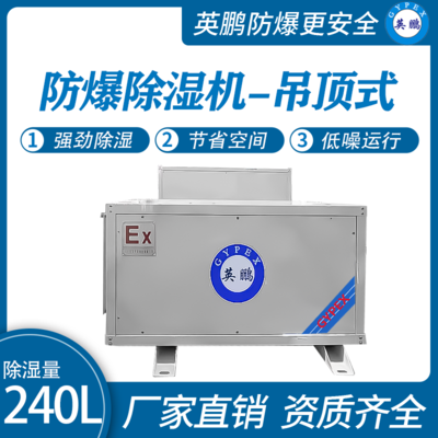 吊顶式防爆除湿机