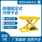 1.0吨防爆固定式平台载重2000kg