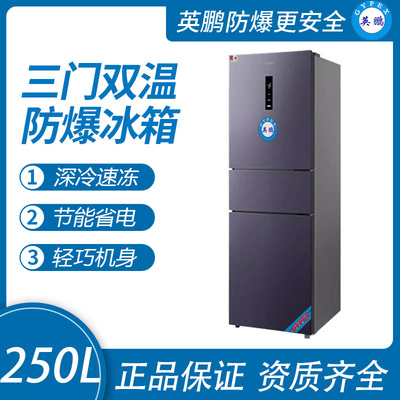 双温防爆冰箱250升