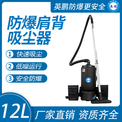英鹏肩背式防爆吸尘器-无线款12L