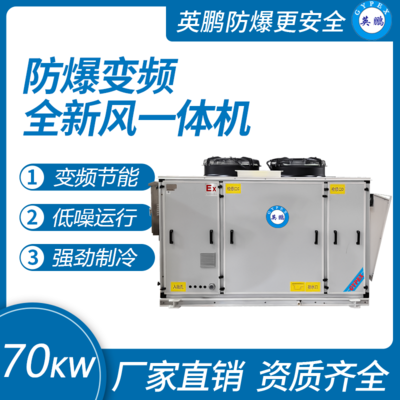 英鹏防爆变频全新风一体机 69.6KW