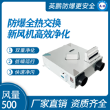 英鹏防爆全热交换新风机--高效净化500风量