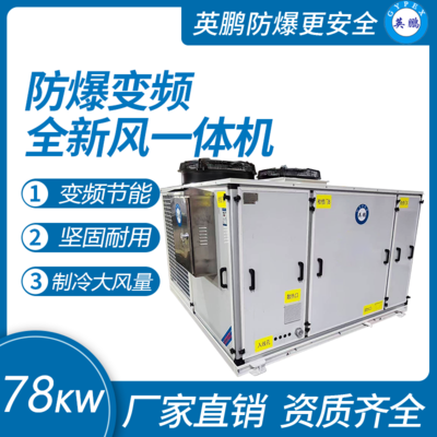 英鹏防爆变频全新风一体机 78.7KW